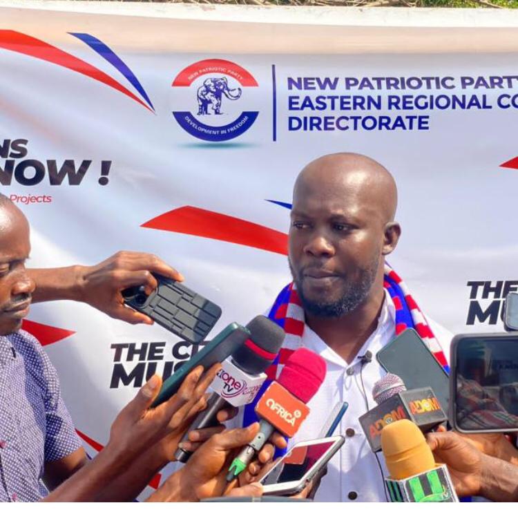 Parliamentary candidacy for the Akuapem South Constituency Honorable Eric Apeadu Yeboah