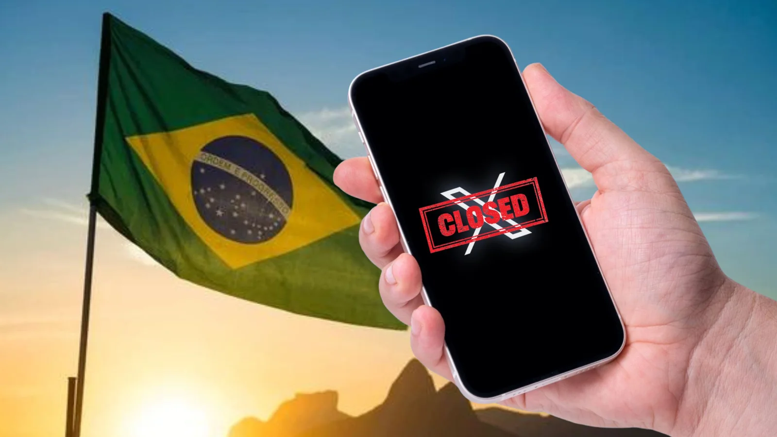 X, formerly Twitter, has been banned in Brazil