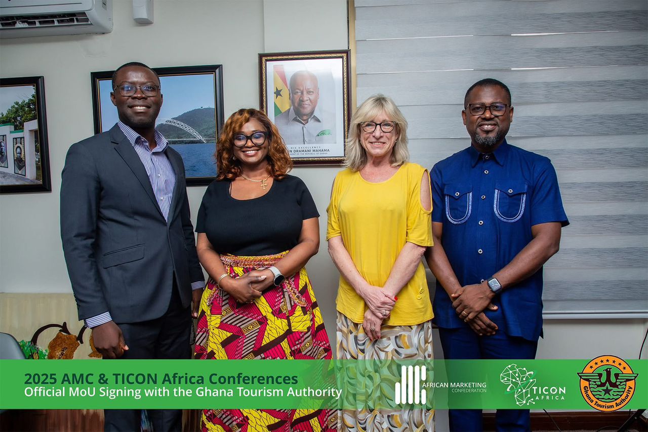 Ghana Tourism Authority welcomes , African Marketing Confederation & TICON AFRICA