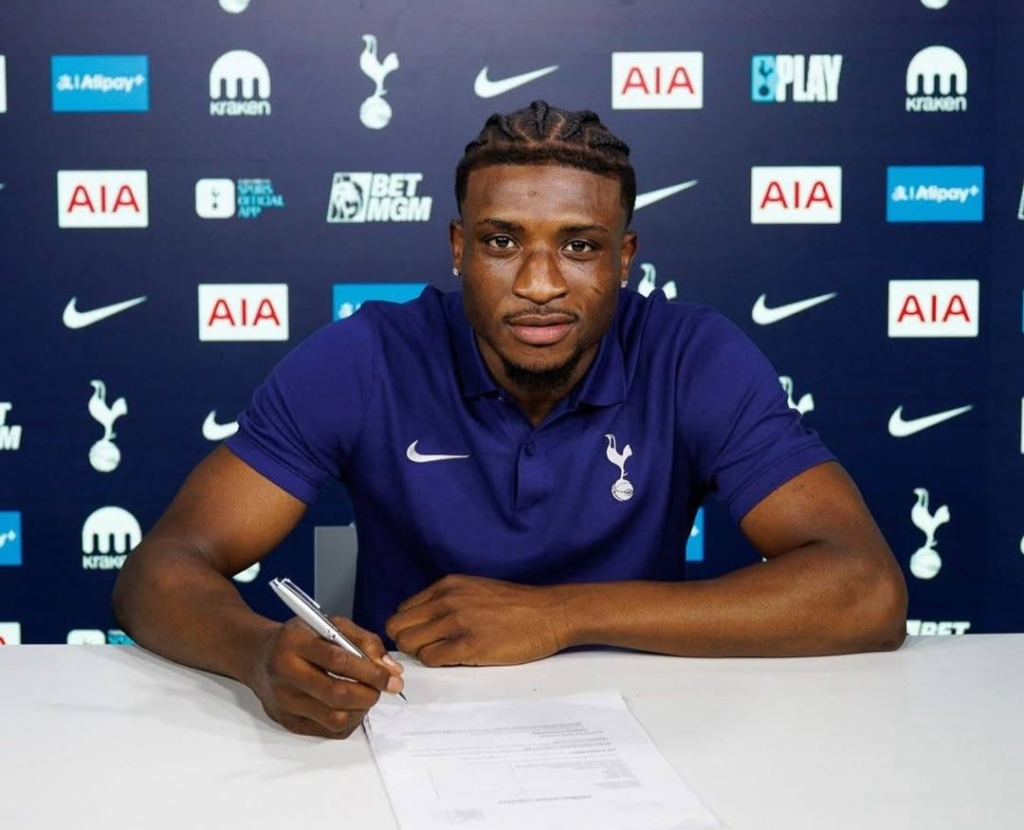Tottenham announce signing of Mohammed Kudus from West Ham