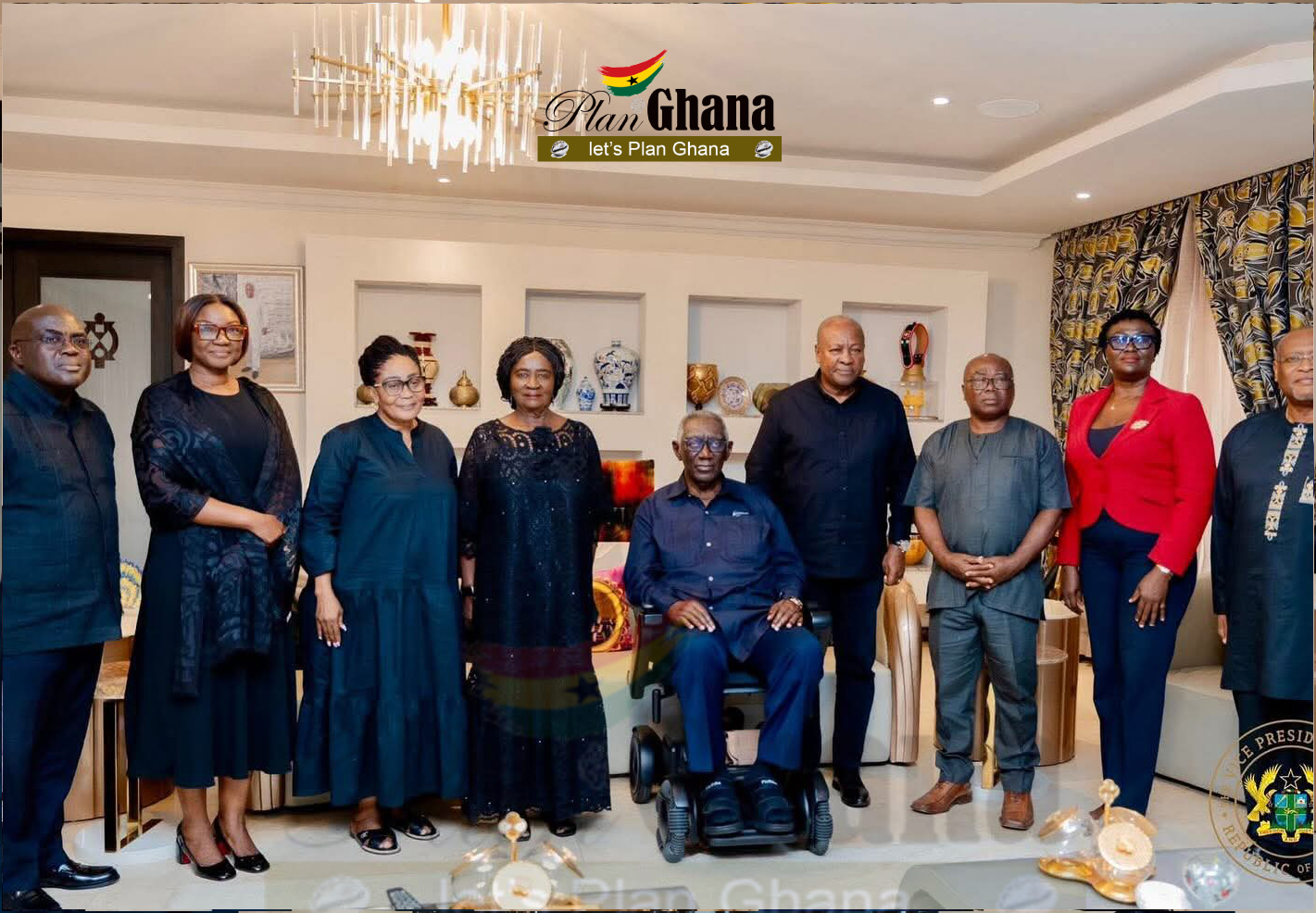 Former President John Agyekum Kufuor has paid a visit to President John Dramani Mahama…